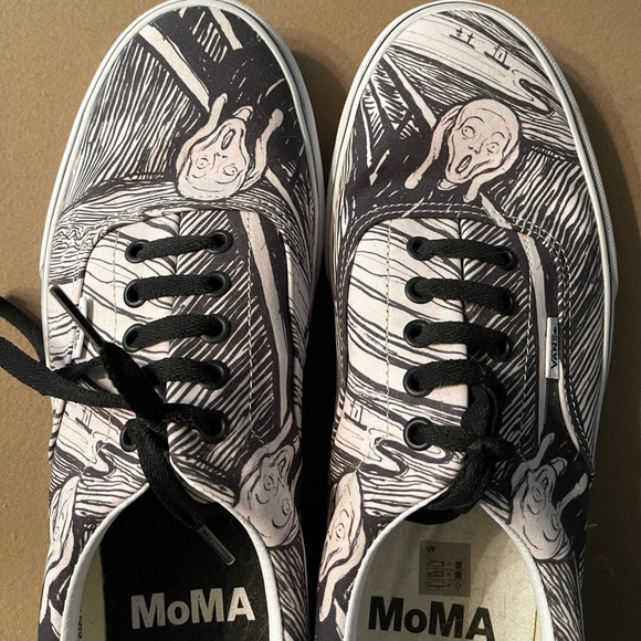 Vans (MOMA) Edvard Munch VN0A4BV41UB Ltd Edition Canvas Sneaker Mens 13 NIB - Picture 6 of 8